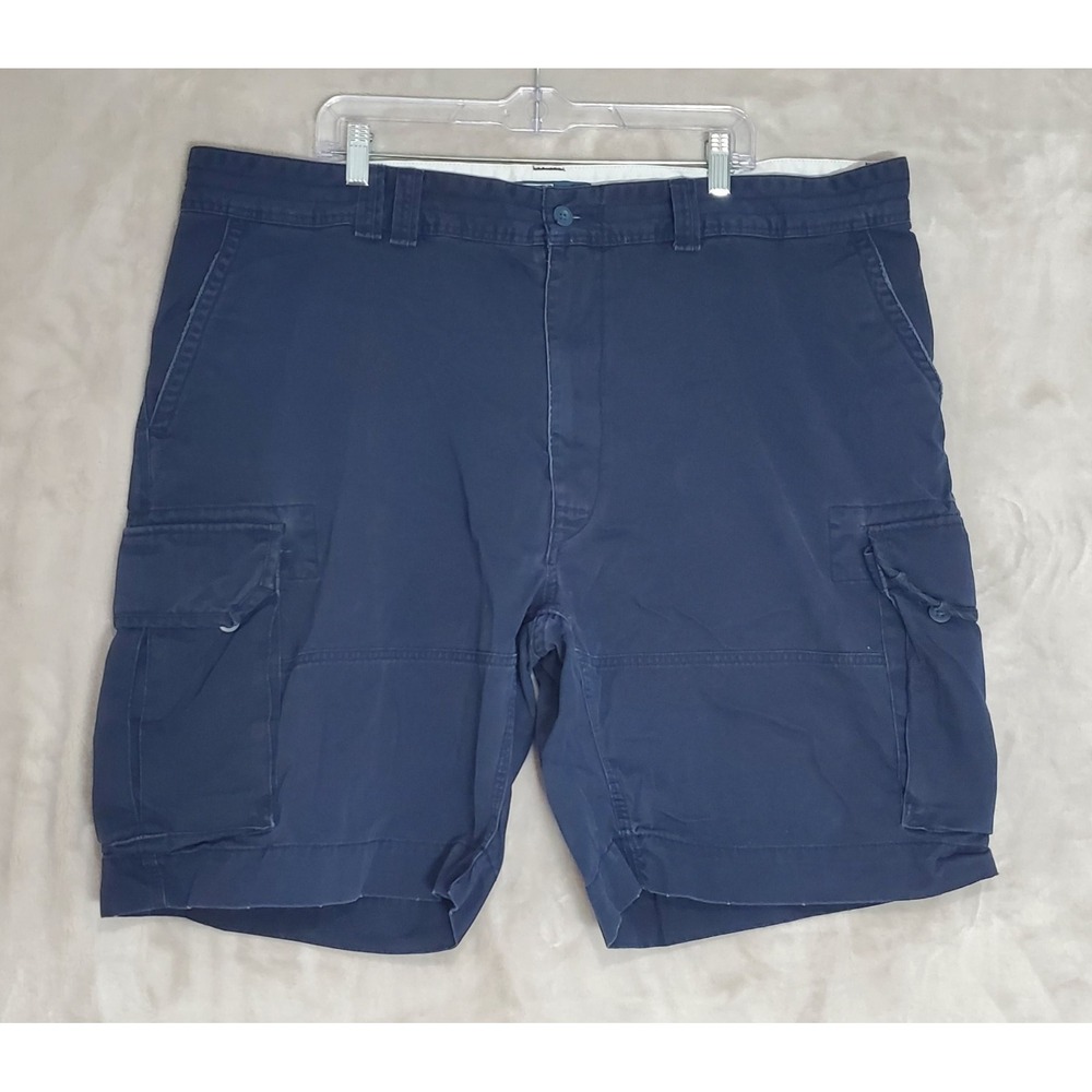 Polo Ralph Lauren Cargo Shorts Mens 46B Navy Blue Cotton Red Pony Preppy